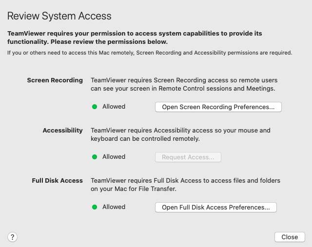 Teamviewer Unattended Access Mac Os X